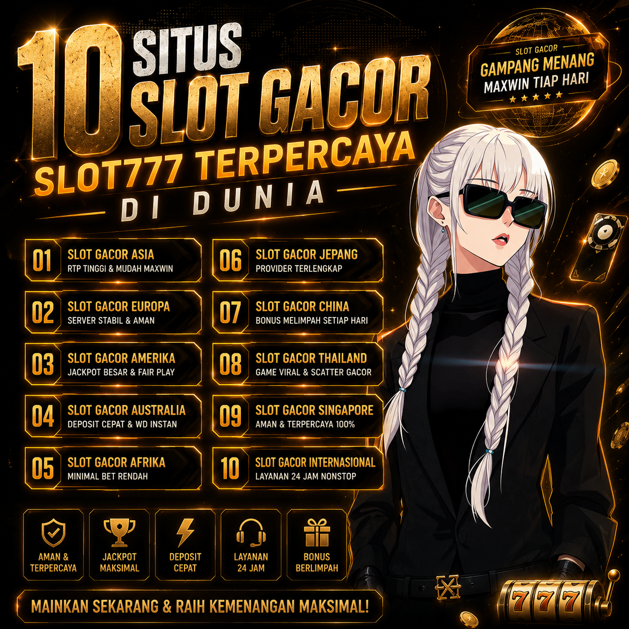 OFFFICIAL OBRALTOTO - 10 SITUS SLOT GACOR SLOT777 TERPERCAYA DI DUNIA by BBC NEWS